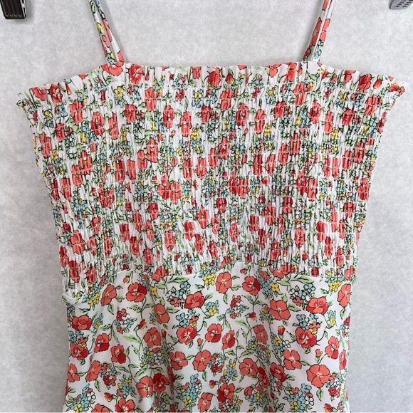Janie and Jack Recycled Floral One-Piece Swimsuit Size 14 Girls - Picture 2 of 4